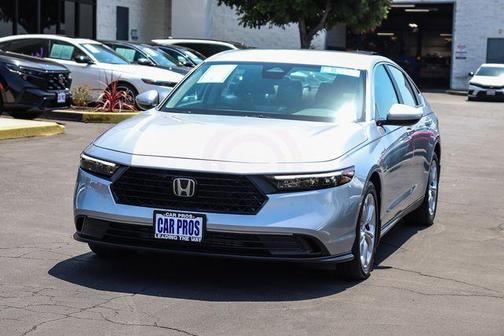 Solar Silver Metallic 2024 Honda Accord LX