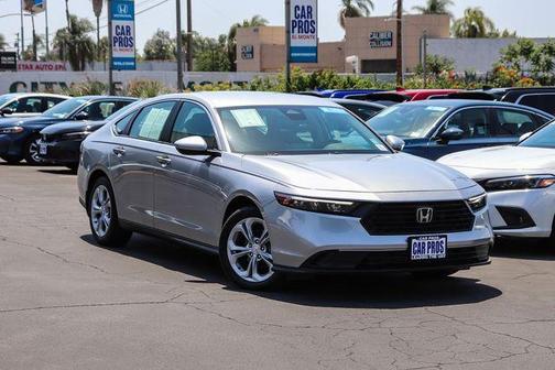 Solar Silver Metallic 2024 Honda Accord LX