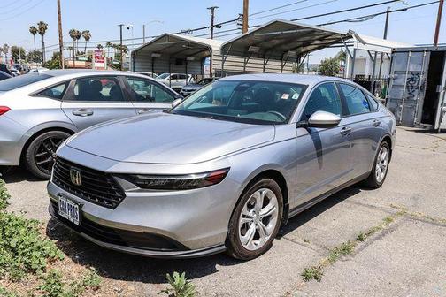 Solar Silver Metallic 2024 Honda Accord LX
