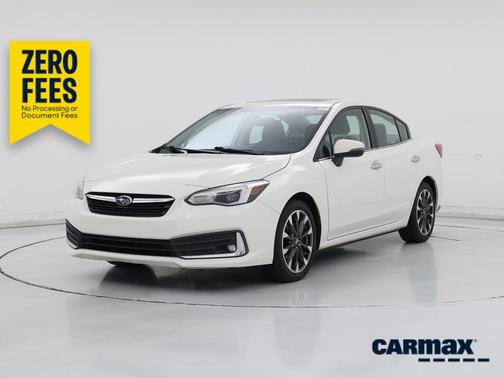 White 2020 Subaru Impreza Limited