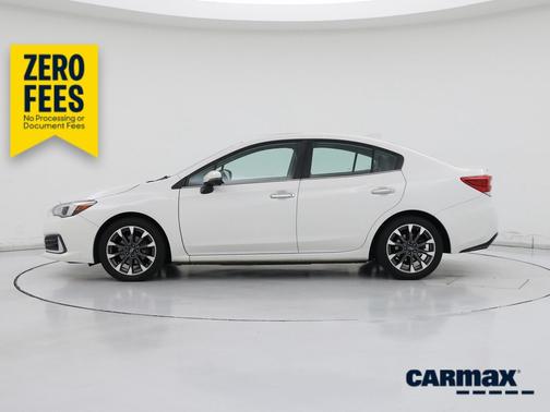 White 2020 Subaru Impreza Limited