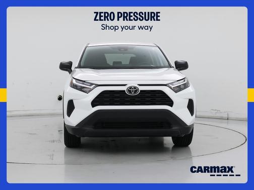 White 2025 Toyota RAV4 LE