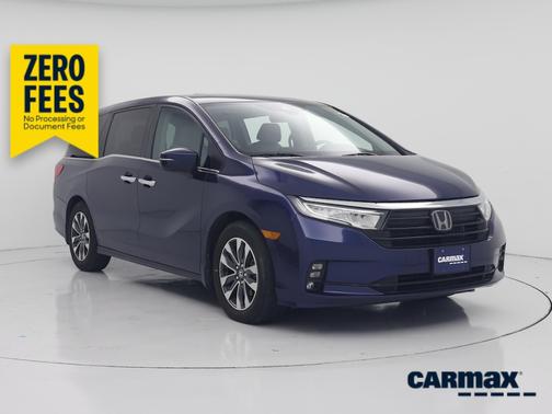 Blue 2023 Honda Odyssey EX-L