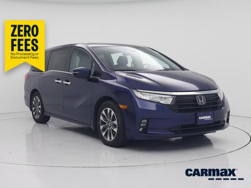 Blue 2023 Honda Odyssey EX-L
