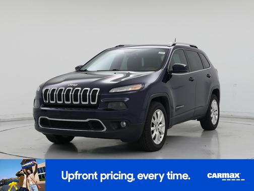 Blue 2016 Jeep Cherokee Limited