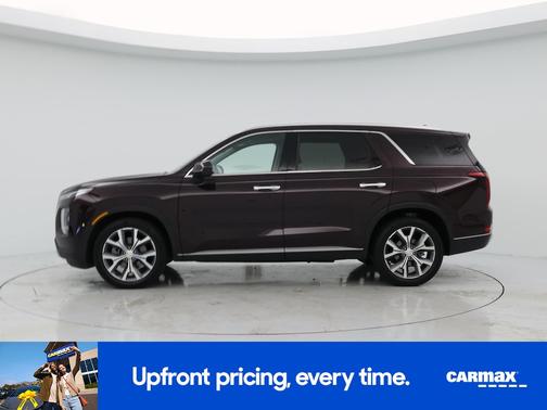 Burgundy 2021 Hyundai PALISADE SEL