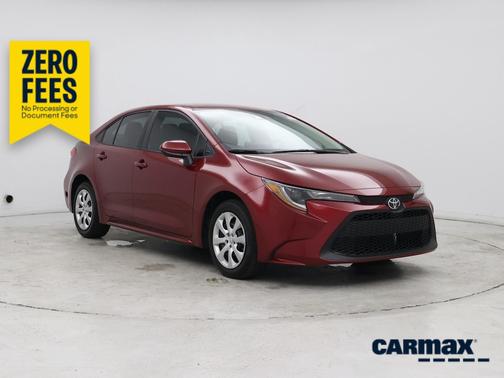Red 2022 Toyota Corolla LE