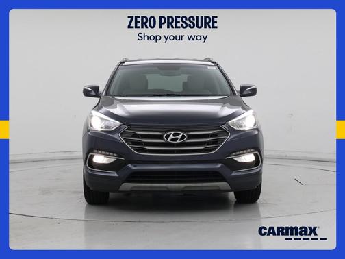 Blue 2017 Hyundai Santa Fe Sport
