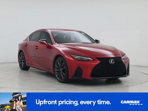 Red 2024 Lexus IS 300 F-SPORT Design