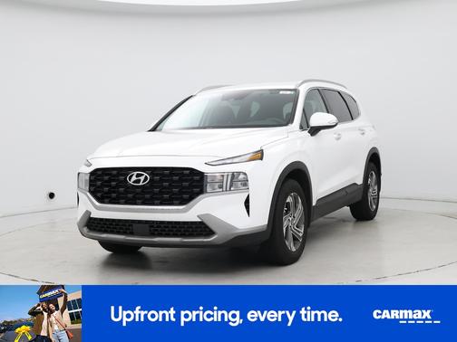 White 2023 Hyundai SANTA FE SEL