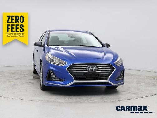 Blue 2018 Hyundai SONATA SEL