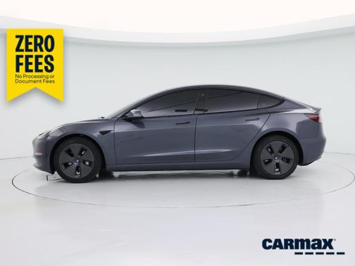Gray 2023 Tesla Model 3