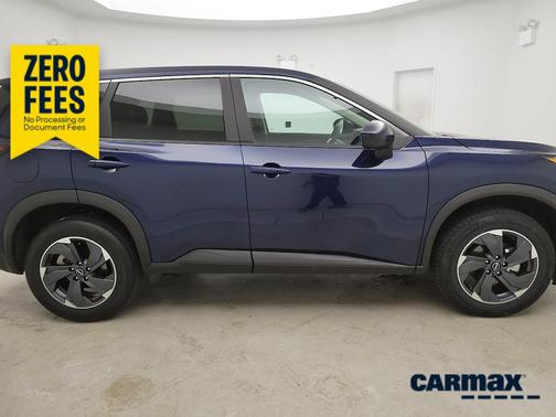Blue 2025 Nissan Rogue SV
