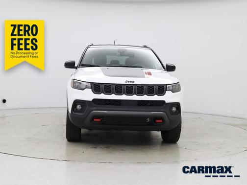 White 2025 Jeep Compass Trailhawk