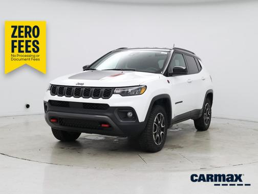 White 2025 Jeep Compass Trailhawk