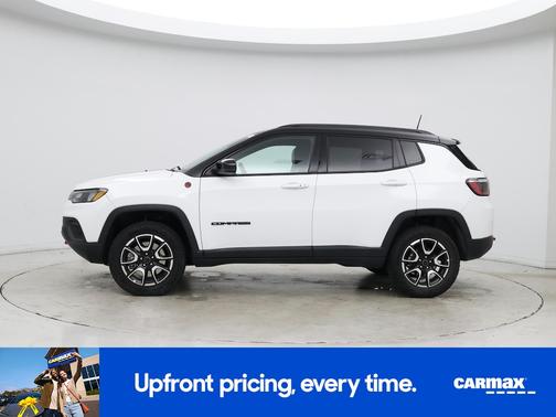 White 2025 Jeep Compass Trailhawk