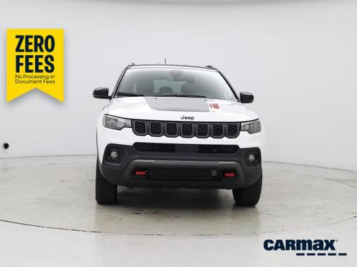 White 2025 Jeep Compass Trailhawk