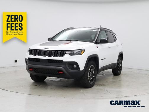 White 2025 Jeep Compass Trailhawk