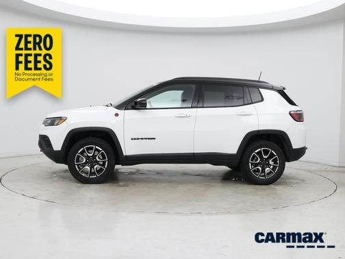 White 2025 Jeep Compass Trailhawk