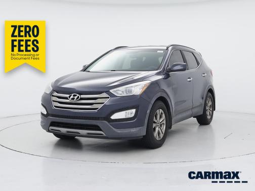 Blue 2015 Hyundai Santa Fe Sport