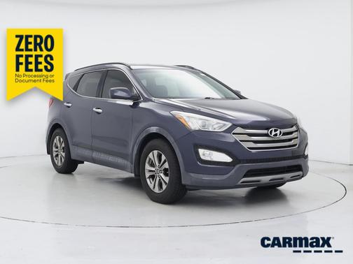 Blue 2015 Hyundai Santa Fe Sport