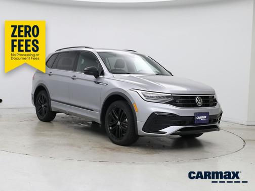 Silver 2022 Volkswagen Tiguan SE R-Line Black