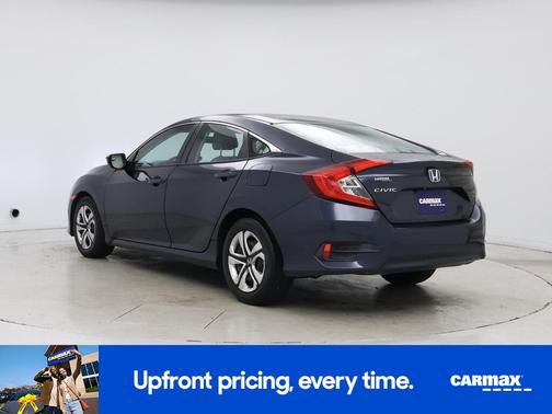 Blue 2017 Honda Civic LX
