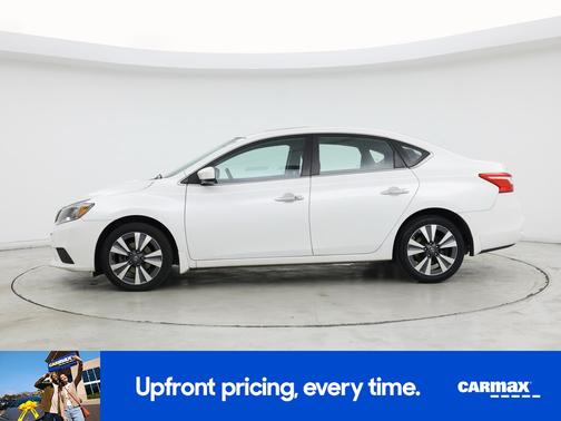 White 2019 Nissan Sentra SV