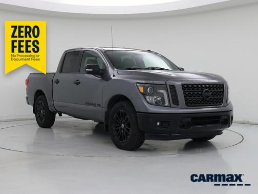 Gray 2019 Nissan Titan SV