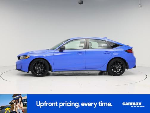 Blue 2025 Honda Civic Sport