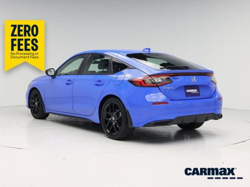 Blue 2025 Honda Civic Sport