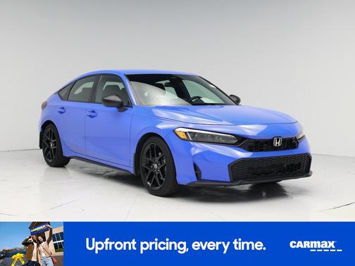 Blue 2025 Honda Civic Sport