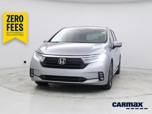 Silver 2021 Honda Odyssey Elite