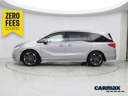 Silver 2021 Honda Odyssey Elite
