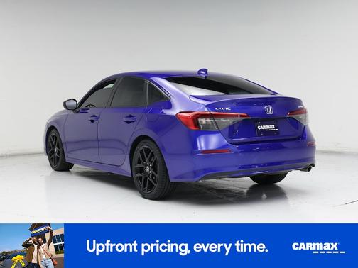 Blue 2022 Honda Civic Sport