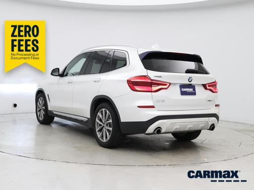 White 2019 BMW X3 XDrive30i
