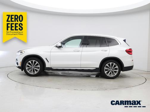 White 2019 BMW X3 XDrive30i