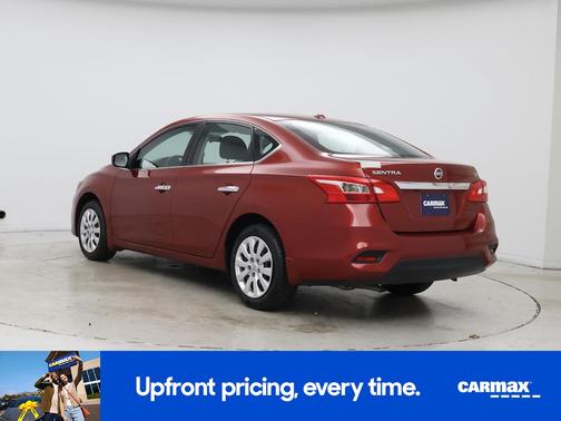 Burgundy 2017 Nissan Sentra SV