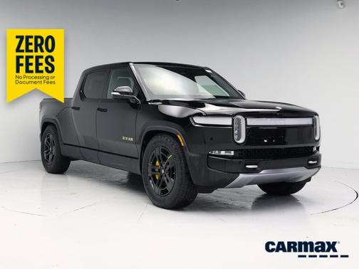 Black 2022 Rivian R1T Adventure