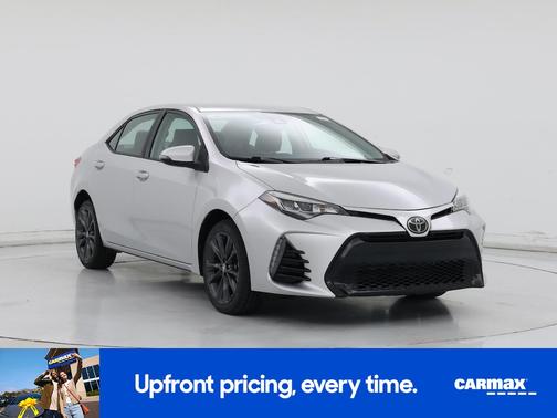 Silver 2018 Toyota Corolla SE