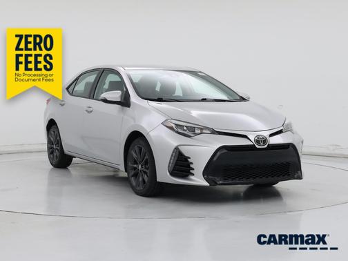 Silver 2018 Toyota Corolla SE