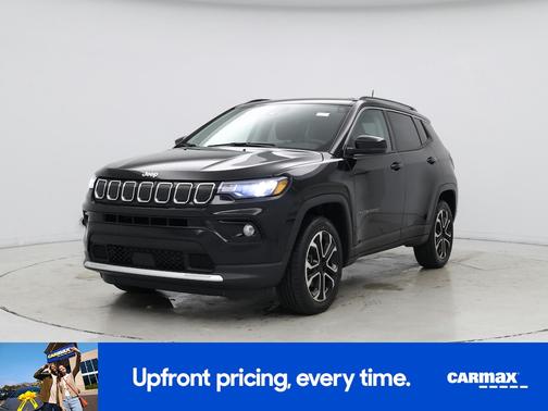 Black 2022 Jeep Compass Limited