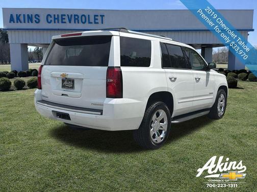 Iridescent Pearl Tricoat 2019 Chevrolet Tahoe Premier
