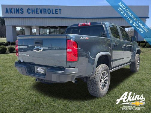 Shadow Gray Metallic 2019 Chevrolet Colorado ZR2