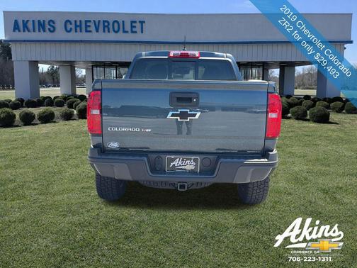 Shadow Gray Metallic 2019 Chevrolet Colorado ZR2