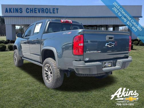 Shadow Gray Metallic 2019 Chevrolet Colorado ZR2
