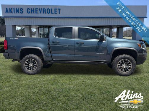 Shadow Gray Metallic 2019 Chevrolet Colorado ZR2
