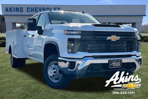 Summit White 2026 Chevrolet Silverado 3500 WT