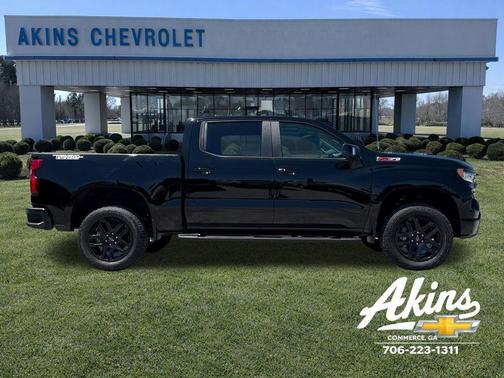 Black 2026 Chevrolet Silverado 1500 LT Trail Boss