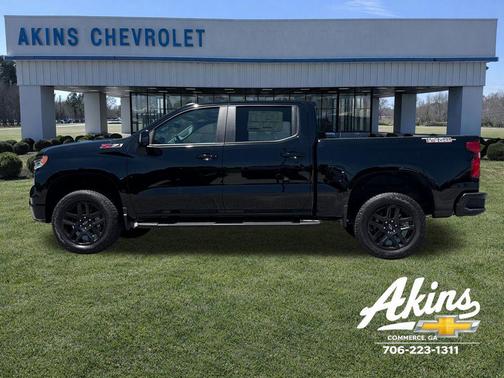 Black 2026 Chevrolet Silverado 1500 LT Trail Boss